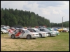 Võistlusautod stardieelses Parc Ferme's (23.07.2004) Villu Teearu