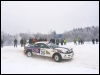 Läti rallipaar Martin Balodis - Gatis Panavs Toyota Celical. (17.01.2004) Janis Ziemelis