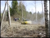 Opel Asconal võistlev soomlaste tiim Juha Huttunen - Tuija Huttunen. (03.05.2003) rally.ee 