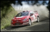 Marcus Grönholm - Timoe Rautiainen autol Peugeot 307 WRC. (18.04.2004) Reuters / Scanpix