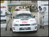 Rallipaar Martin Rauam - Peeter Poom finišis. (13.09.2003) Villu Teearu