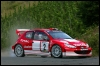 Richard Burns (Peugeot 206) Saksamaa ralli esimesel ringil. (25.04.2003) Peugeot