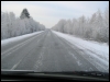 teel Saaremaale tuli lumi vastu. Inger Tuur