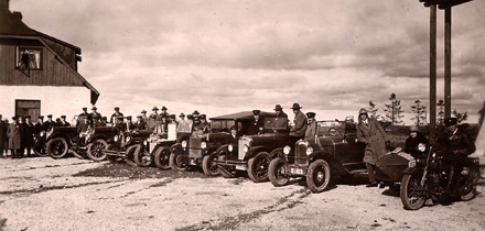 Fotol on 1926. aasta pikamaasõidu start Lasnamäel. Foto: Erakogu