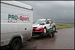 Rallipaari Dmitri Lagunov - Sergei Larens võistlusauto. Foto: www.rallyrus.spb.ru