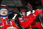 Timo Rautiainen ja Marcus Grönholm. Foto: Peugeot Sport