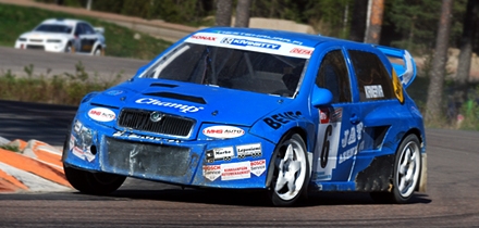 Janne Kanerva Škoda Fabia WRC. Foto: FRCA