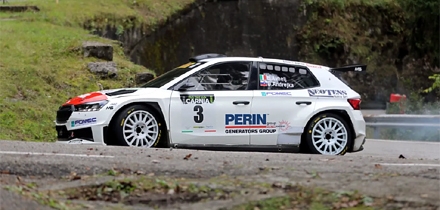 Boštjan Avbelj ja Damijan Andrejka kiiruskatsel. Foto: 2mphotorace