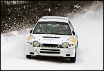 Margus Murakas - Aare Ojamäe Toyota Corolla WRC-l. Foto: Villu Teearu