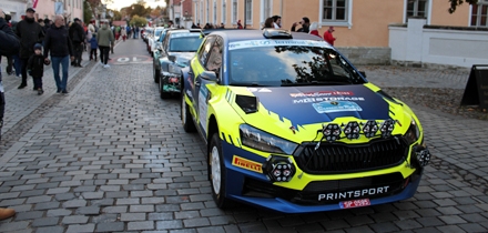 Mullu kandis Patrick Enoki auto küljenumbrit 7, tänavu saab Soome rallimeistri auto ustele numbri 1. Foto: Rando Aav